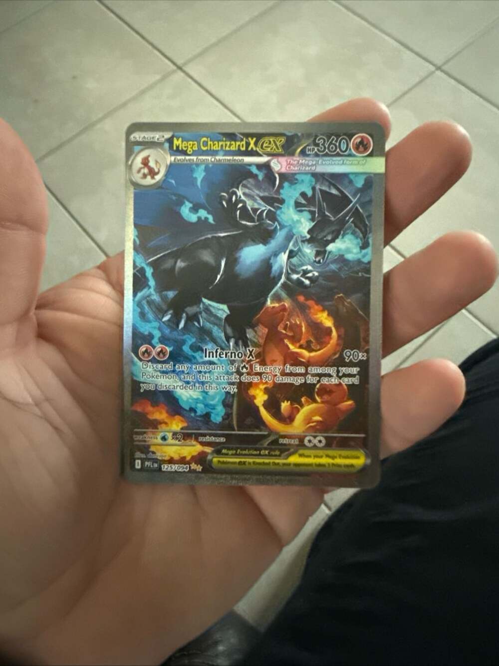 Pokemon Mega Charizard X ex Special Illustration Rare 125/094